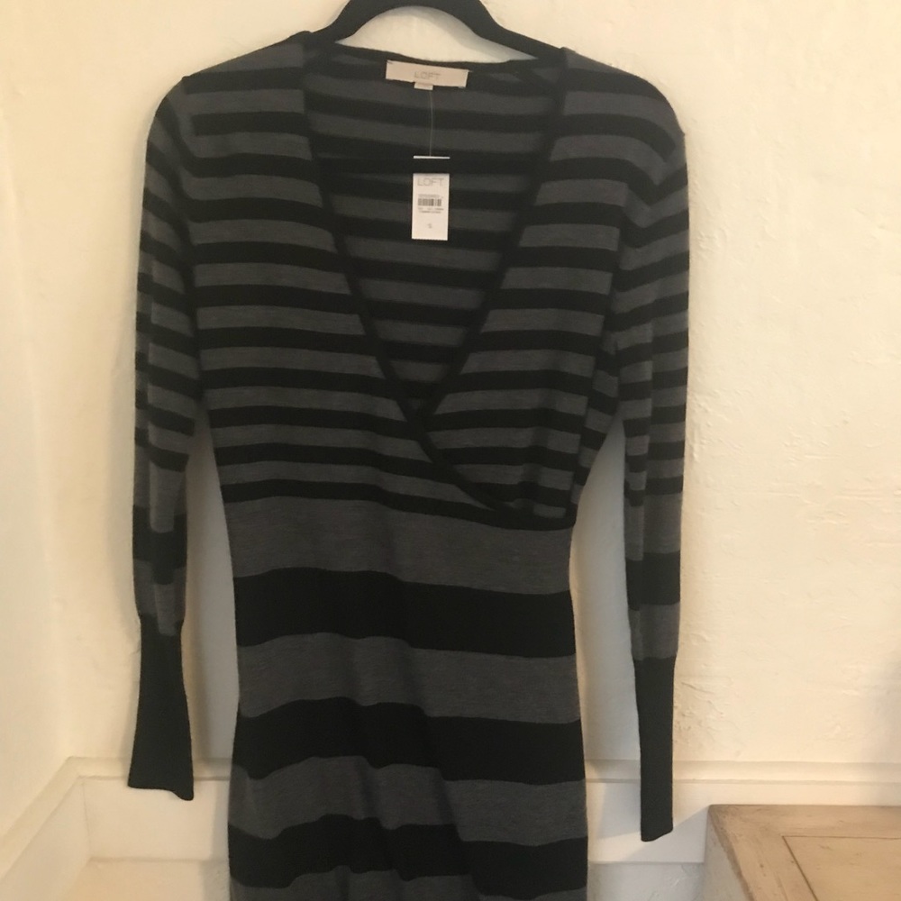Loft long sleeve dress